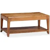 vidaXL Couchtisch Massivholz 88x50x38 cm
