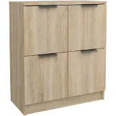 vidaXL Sideboard Sonoma-Eiche 60x30x70 cm Holzwerkstoff