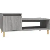 vidaXL Couchtisch Grau Sonoma 100x50x45 cm Holzwerkstoff