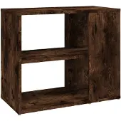 vidaXL Beistelltisch Räuchereiche 60x30x50 cm Holzwerkstoff