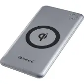 Intenso WPD10000, 10000 mAh, Lithium Polymer (LiPo), Quick Charge 3.0, Kabelloses Aufladen, Silber
