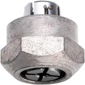 Metabo Spannzange 6 mm mit Spannmutter (Sechskant), Zubehör für Oberfräsen/GS