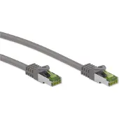 Goobay CAT 8.1 Patchkabel, S/FTP (PiMF), grau