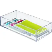 IDesign Organisator Clarity Transparent (10,2 x 20,3 x 5,1 cm)