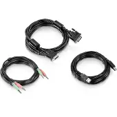 Trendnet TK-CD15, 4,5 m, USB, USB, DVI-I, Schwarz, TK-232DV
