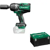 HiKOKI WR36DG W2Z, Schlagschrauber, Pistolengriff, 1/2", Schwarz, Grün, Grau, Bürstenlos, IP56