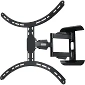 Hama TV Halterungen FULLMOTION TV Wall Bracket, 1 star, XL - Befestigungskit für TV - Schwarz - Bildschirmgröße: 94 - 165 cm