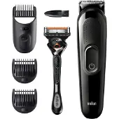 Braun Multigroomer 3 SK3300, 5-in-1-Bartschneider für Männer, Haartrimmer, für Gesicht, Haare