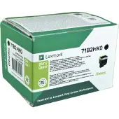 Lexmark Original Toner 71B2H, Einzelpack, schwarz