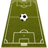 Rugsx Teppich MUNDIAL Fußballplatz, Fußball - grün 200x300 cm