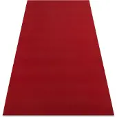 Rugsx Teppich Antirutsch RUMBA 1974 einfarbig rotwein, rot 70x200 cm