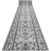 Rugsx Läufer BCF MORAD Klasyk Klassisches grau 100 cm 100x460 cm