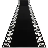 Rugsx Läufer BCF MORAD Grek griechisch schwarz 60 cm 60x350 cm