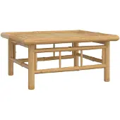 vidaXL Gartentisch 65x55x30 cm Bambus