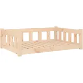 vidaXL Hundebett 95,5x65,5x28 cm Massivholz Kiefer