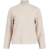 Object Reynard Square Rollkragenpullover Beige XS Frau Beige XS