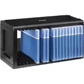 Hama CD-Rack 20, Black, 20 Disks, Schwarz