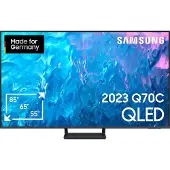 Samsung GQ55Q70CAT, 139,7 cm (55"), 3840 x 2160 Pixel, QLED, Smart-TV, WLAN, Grau, Titan