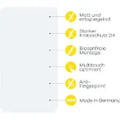 Upscreen Reflection Shield Displayschutz Matt