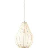Light & Living - Hängeleuchte Itela - Braun - Ø38cm Hängelampe - Esstischlampe - Wohnzimmerlampe - Schlafzimmerlampe - Wohnzimmer