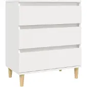 vidaXL Sideboard Weiß 60x35x70 cm Holzwerkstoff