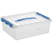 Sunware Aufbewahrungsbox - transparent - 10L - 40 x 30 x 11 cm