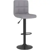 vidaXL Barhocker Hellgrau Stoff