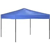 vidaXL Partyzelt Faltbar Blau 3x3 m