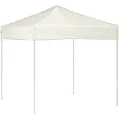 vidaXL Partyzelt Faltbar Creme 2x2 m