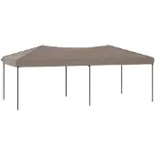 vidaXL Partyzelt Faltbar Taupe 3x6 m