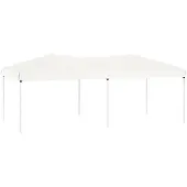 vidaXL Partyzelt Faltbar Weiß 3x6 m