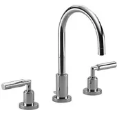 Dornbracht Dornb 3-Loch-Waschtischbatterie TARA Heb. m AG Ausladung 165mm platin matt