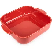 Peugeot Auflaufform Appolia Quadratisch Rot 17 cm