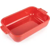 Peugeot Auflaufform Rechteckig Céramique Red 22 cm