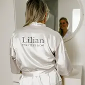 Yoursurprise Personalisierter Kimono - Weiß