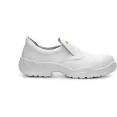 ELTEN Sicherheitshalbschuh WHITE Slipper Low ESD S2, Gr. 46