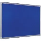 BI-Office Generation A9 Filztafel - 120x90cm, Blaue Filzoberfläche