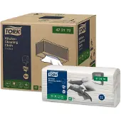 Tork Aftørringsklud Tork Køkken 1-lag 415x355 mm Non-Wowen,4 pk x 75 stk/krt