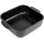 Peugeot Auflaufform Quadratisch Céramique Satin-Black 21 cm