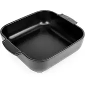 Peugeot Auflaufform Quadratisch Céramique Satin-Black 28 cm