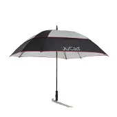 JUCAD Umbrella Windproof With Pin Black/Silver/Red