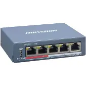 Hikvision DS-3E1309P-EI - Switch - Smart - 8 x 10/100 (PoE+) + 1 x 1000Base-T - Desktop - PoE+ (110 W)