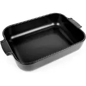 Peugeot Auflaufform Rechteckig Céramique Satin-Black 36 cm