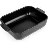 Peugeot Auflaufform Rechteckig Céramique Satin-Black 25 cm