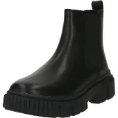 Timberland für Damen. TB0A5ZCG0011 Chelsea Field Halbhohe Lederstiefeletten Schwarz (41.5 W), Wohnung, Keine, Lässig