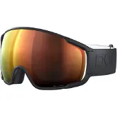 POC - Skibrille - Zonula Uranium Black/Partly Sunny Orange - schwarz