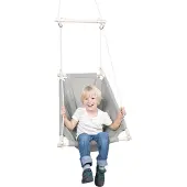 Roba hängeschaukel 61 x 77 x 28 cm Holz/Polyester taupe