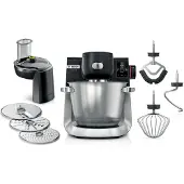 Bosch Serie 6 MUMS6ZS13D, 5,5 l, Schwarz, Edelstahl, 3,5 kg, 2,5 kg, Fehler, Ja, 6,35 cm (2.5")