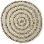 HK Living Badematte rund creme Ø120cm