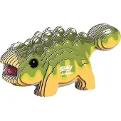 Eugy 3D Puzzle Ankylosaurus - Dinosaurier Bastelspielzeug Karton